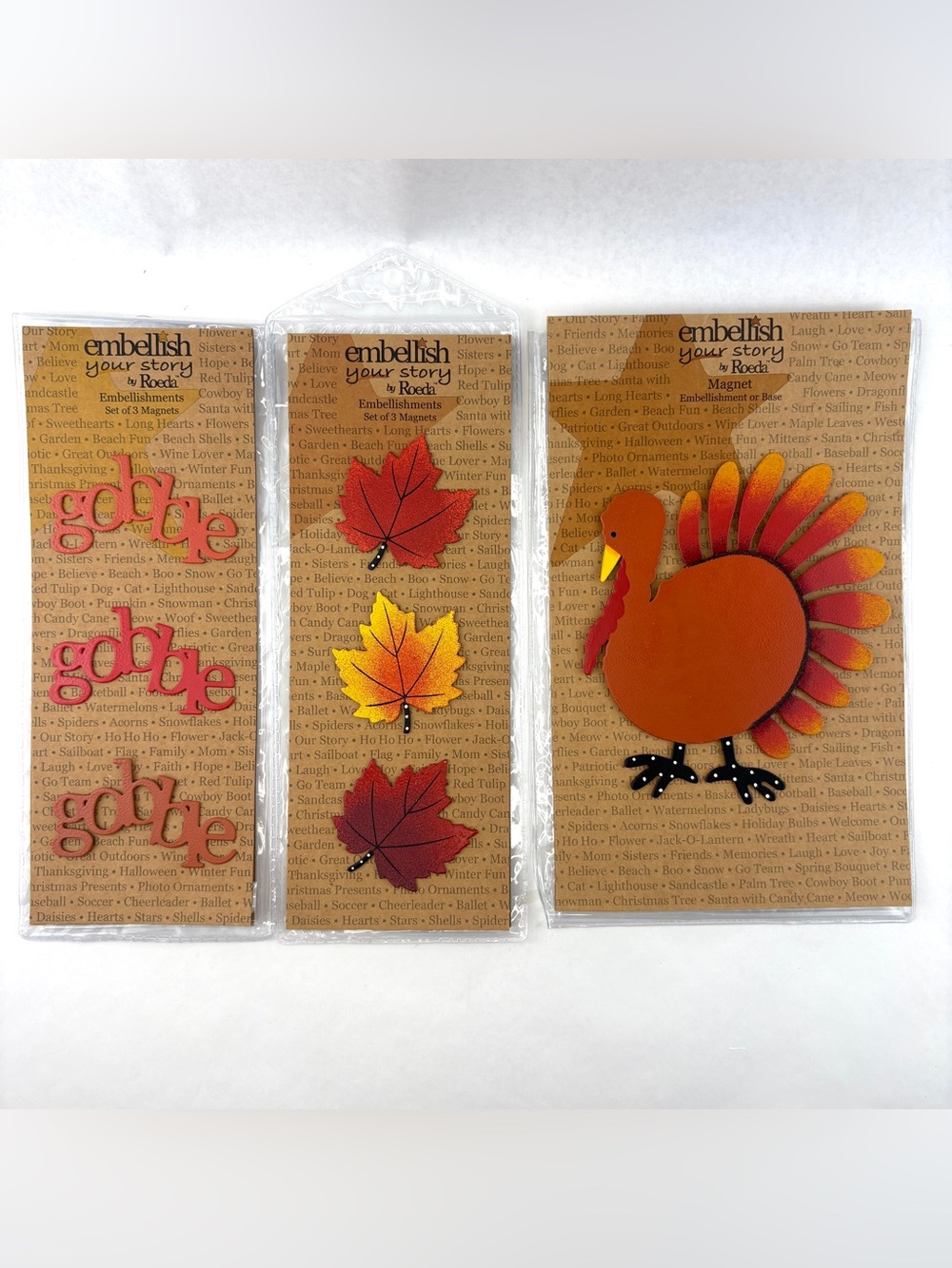 Embellish Your Story By Roeda Thanksgiving Turkey Gobble